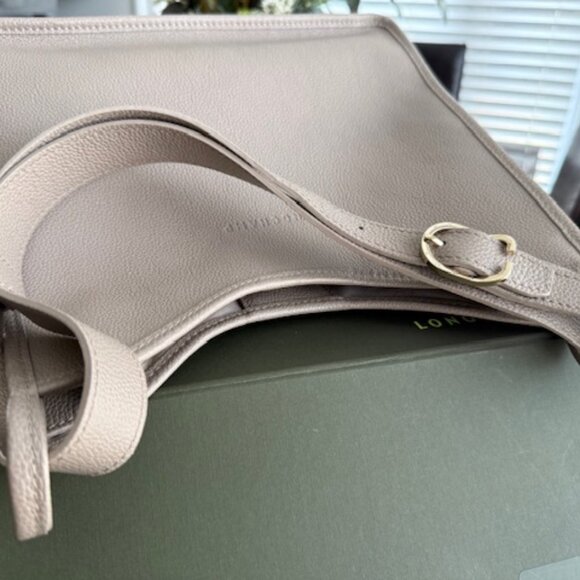 Longchamp Hobo Bag M LE FOULONNÉ Turtledove - Picture 13 of 16